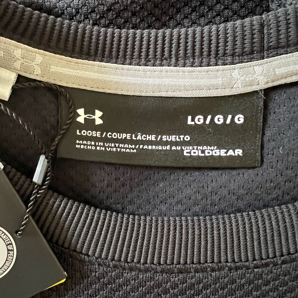 Under Armour Black Long Sleeve Storm Shirt - Picture 3 of 3